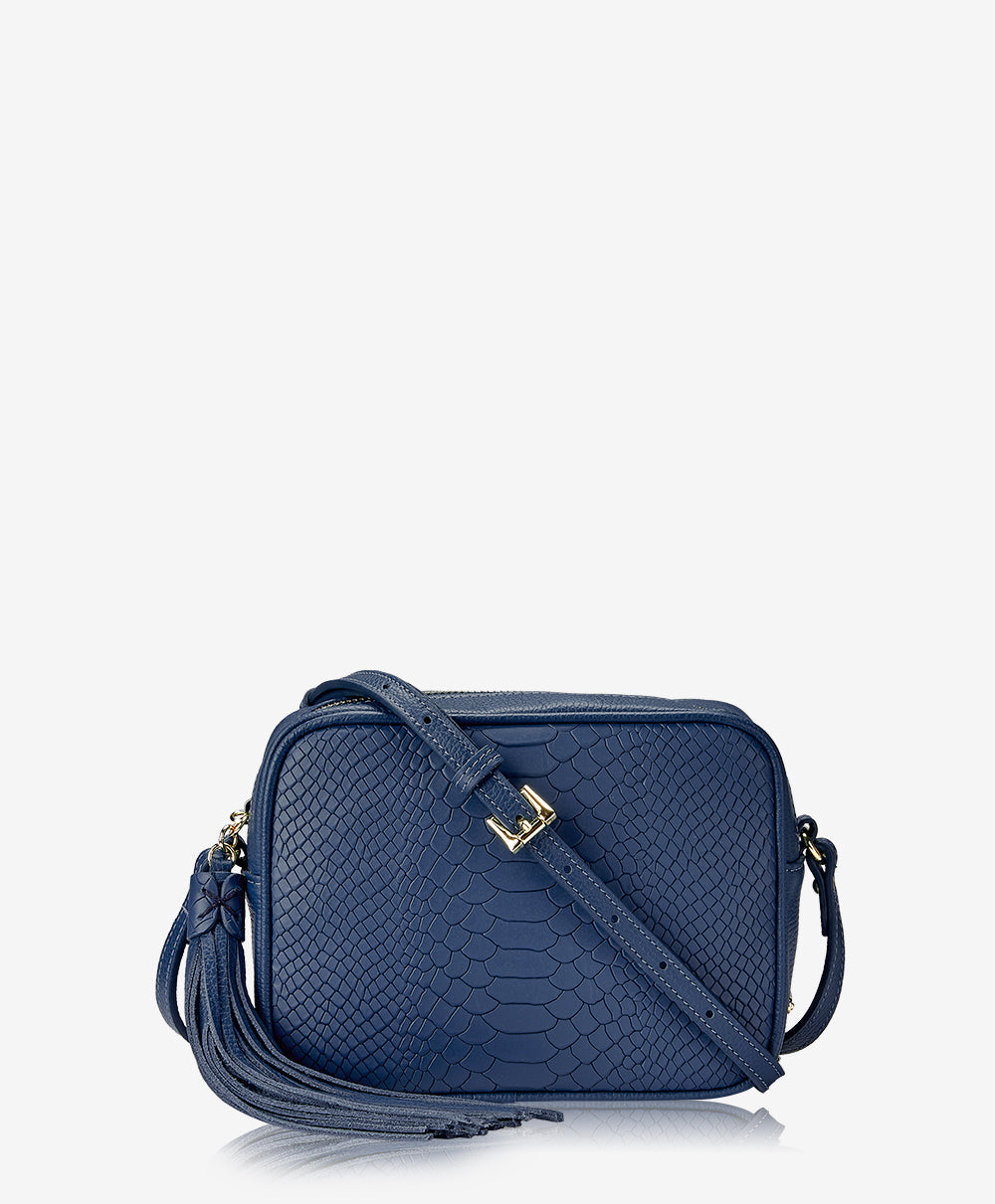 Blue Madison Crossbody Bag