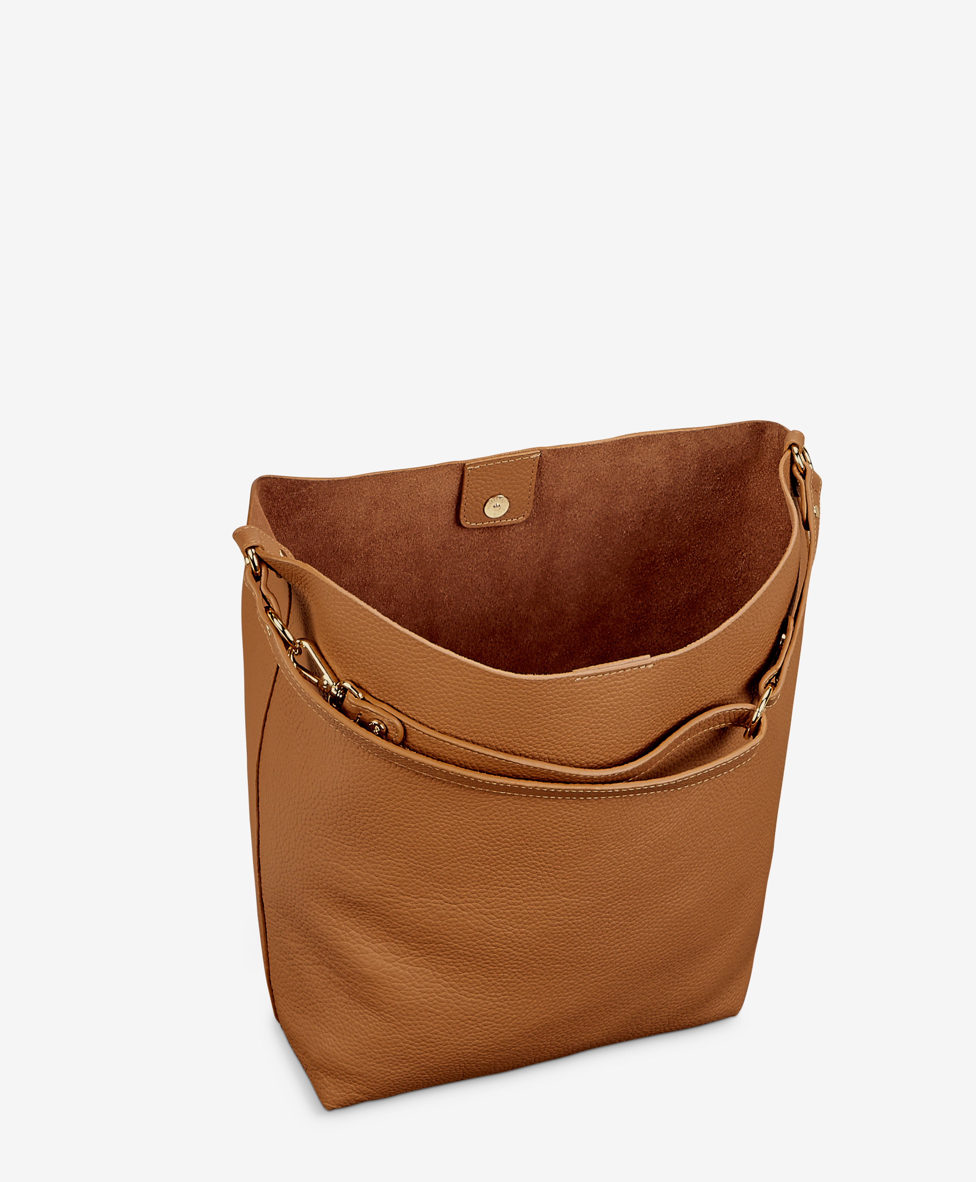 Purchases Addison Road Leather Bucket Bag (Light Brown)