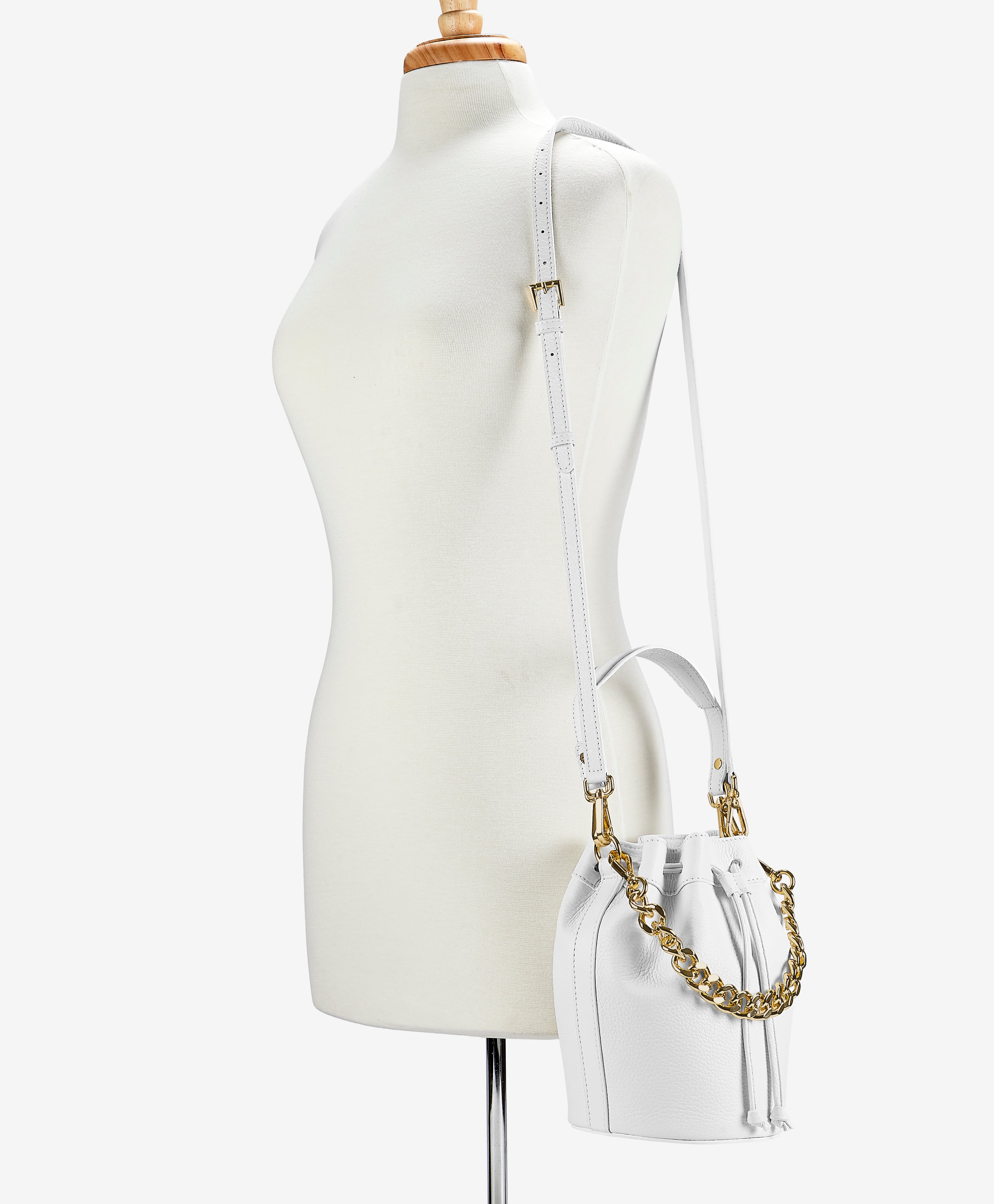 Just In! BERLYNEE sold Bucket Bag - WHITE