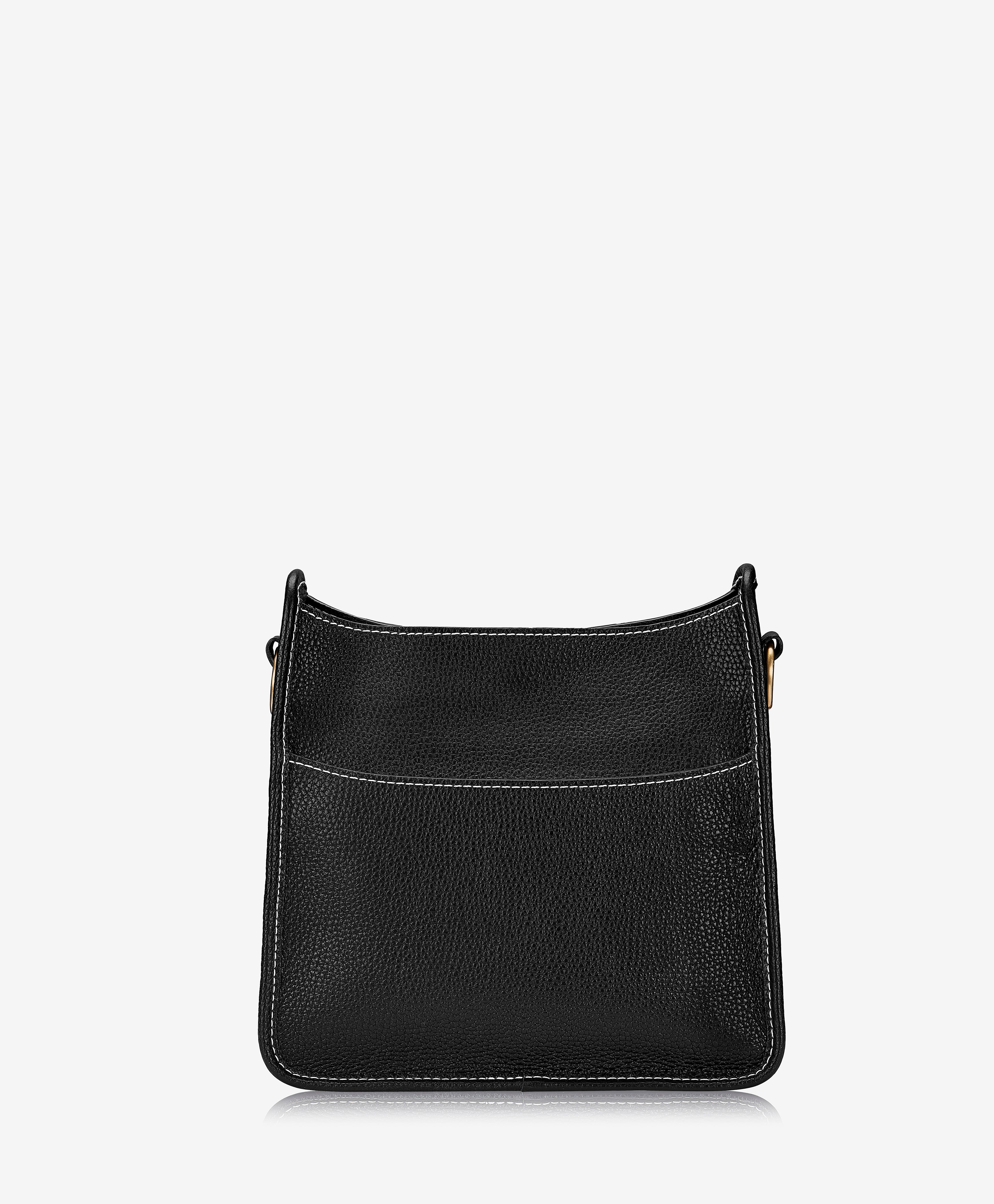 Elle Crossbody Black Pebble Grain Leather