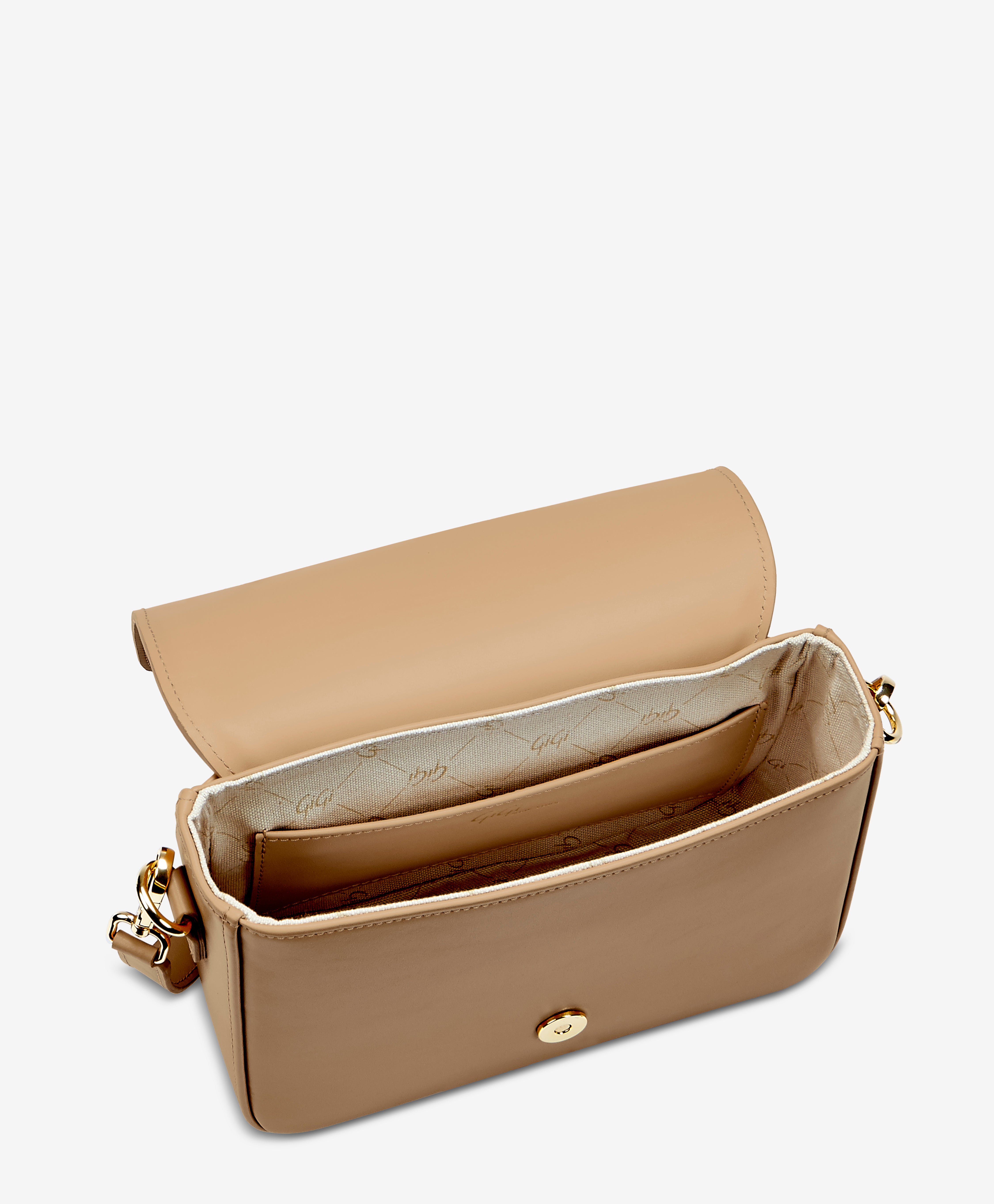 Gigi New York Lily Crossbody Cappuccino