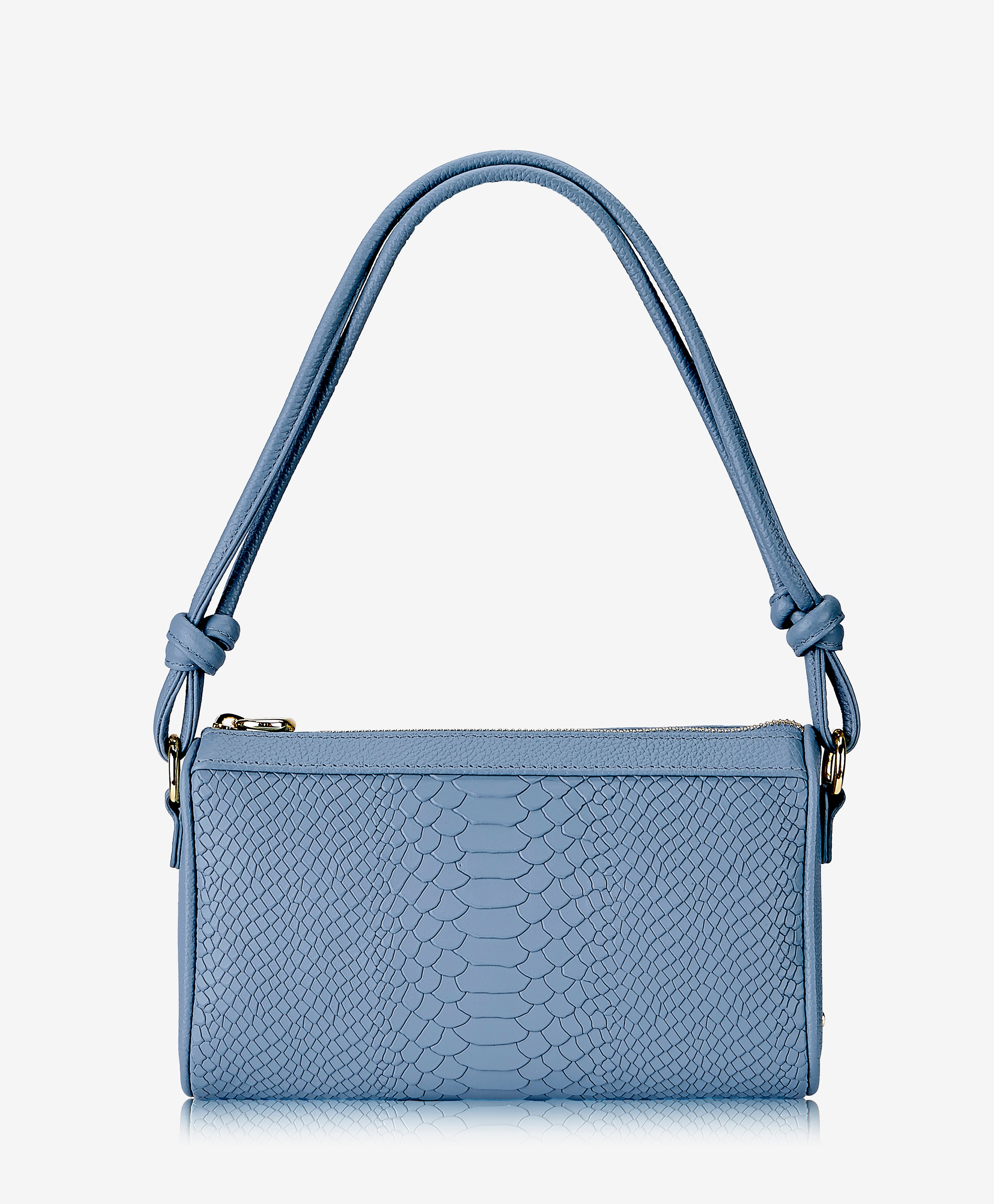 Pale blue shoulder discount bag