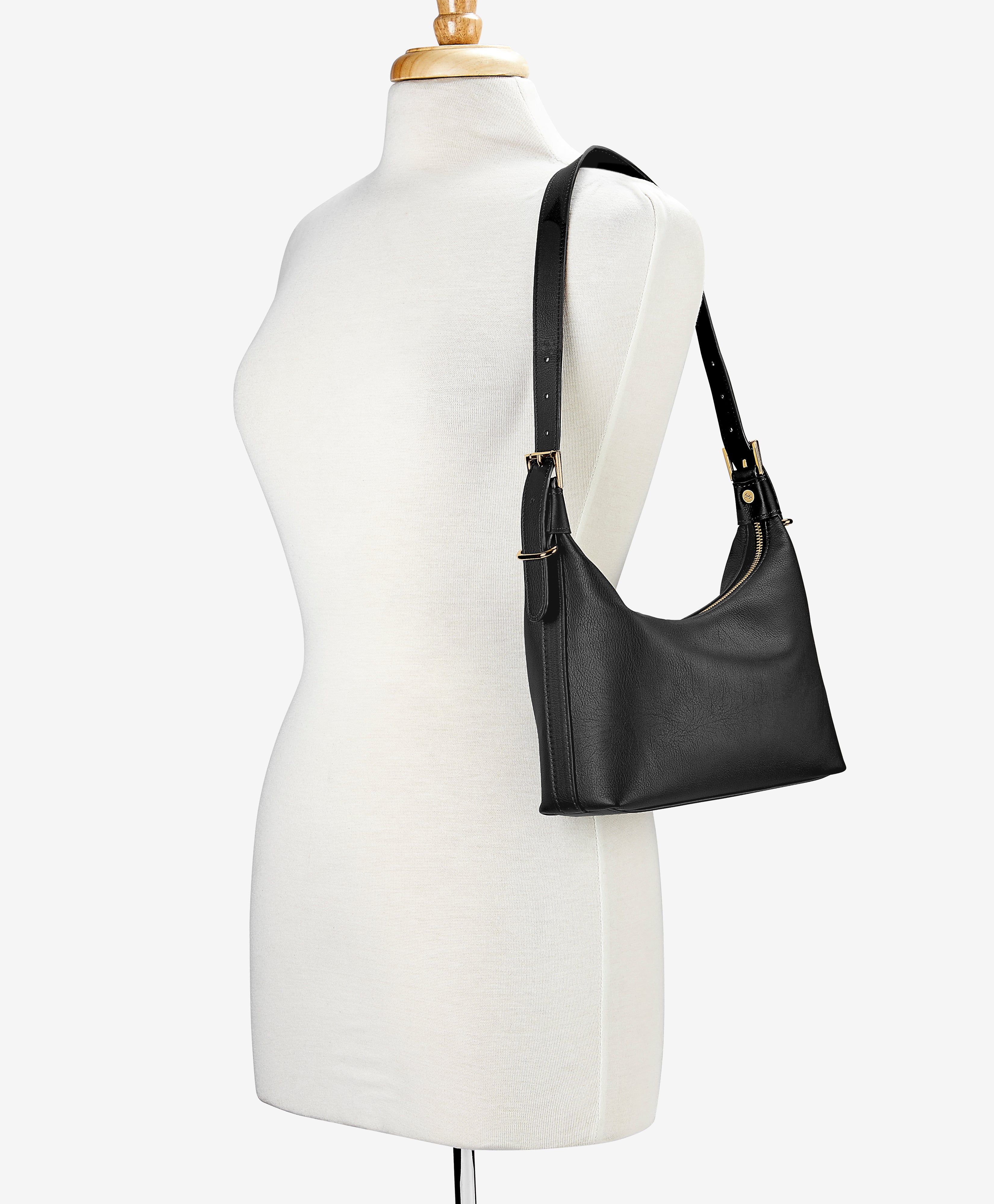 Black shoulder hotsell bag