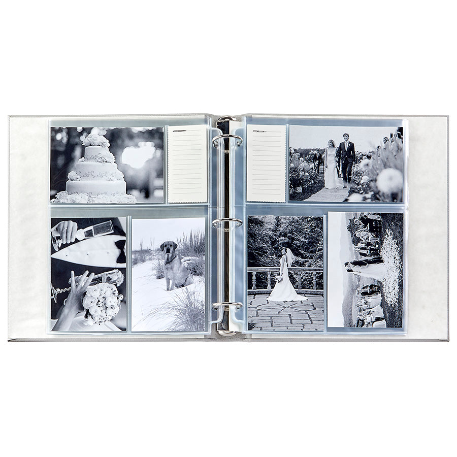 Large 3-Ring Clear Pocket Album