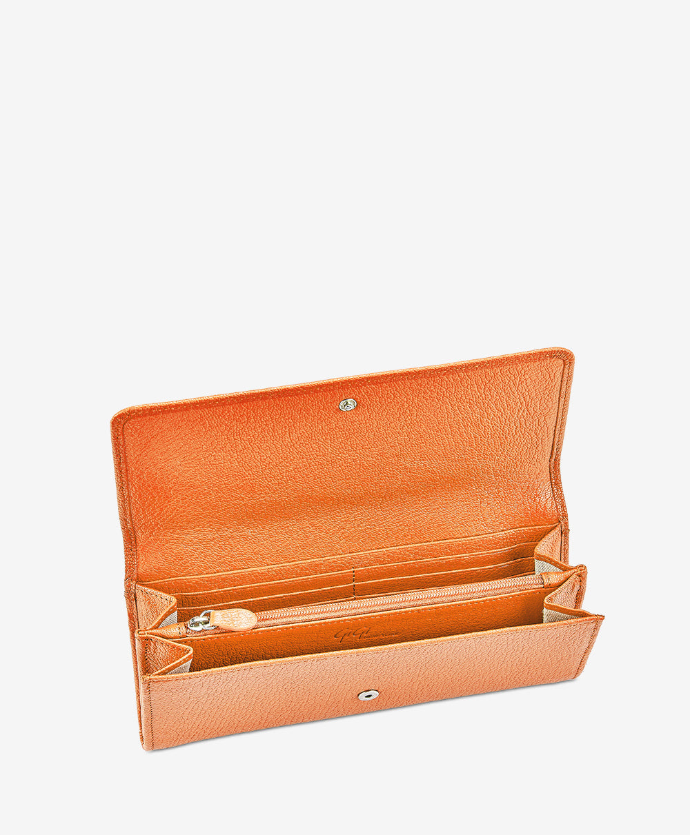 Orange kate spade discount wallet