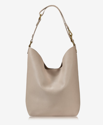 Addison Hobo | Beechwood Pebble Grain Leather