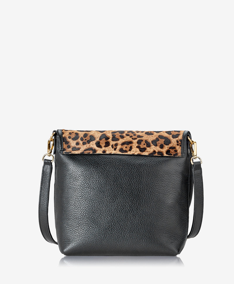 Leopard About Town Crossbody Tote