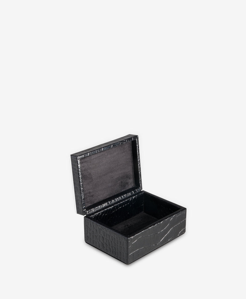 TINY BOX D Bag_Glossy Black