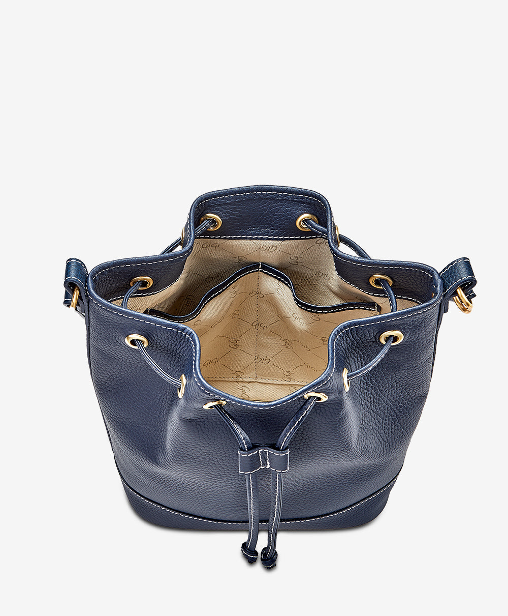 Navy bucket bag new arrivals