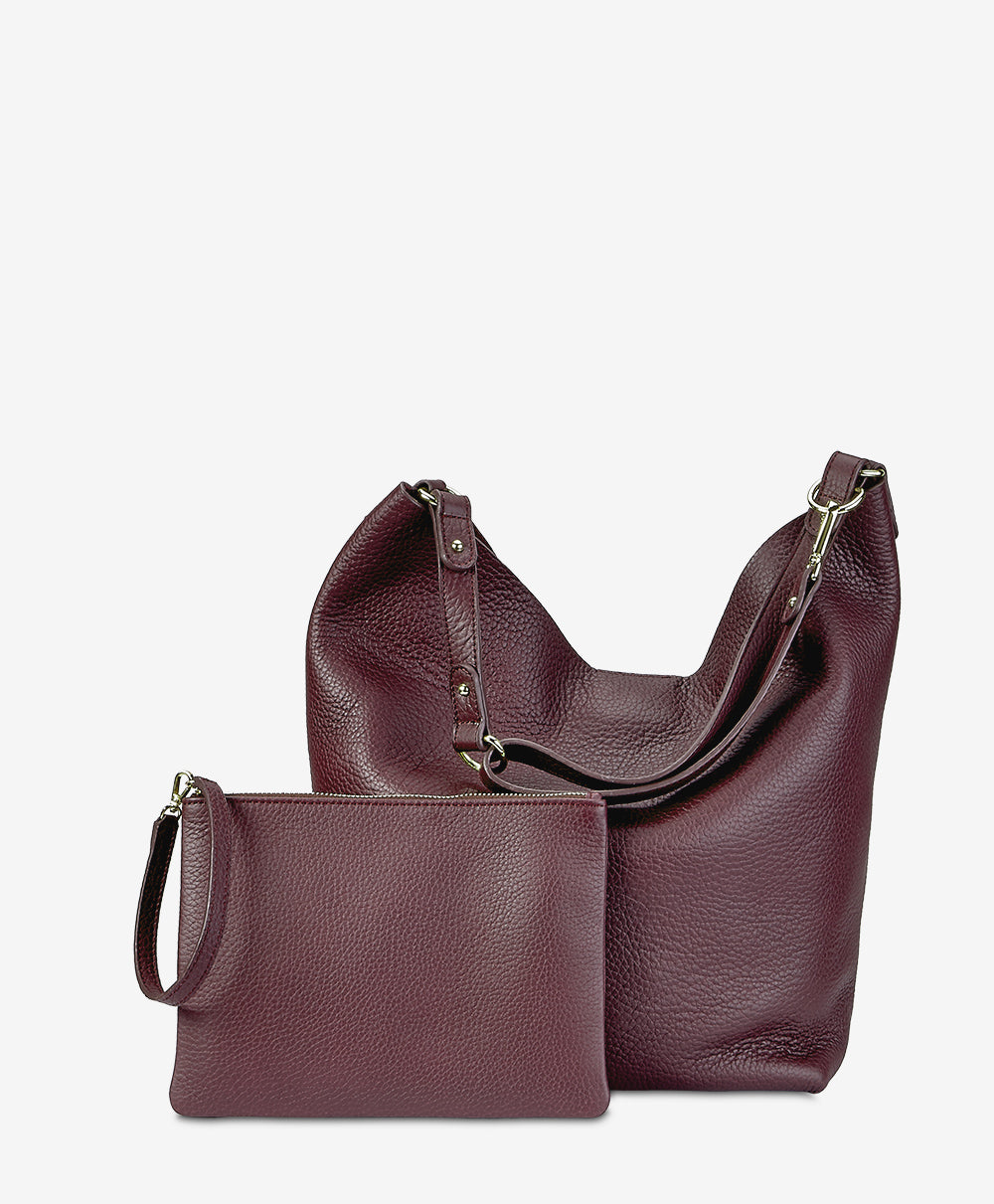 Addison small pebbled leather backpack sale