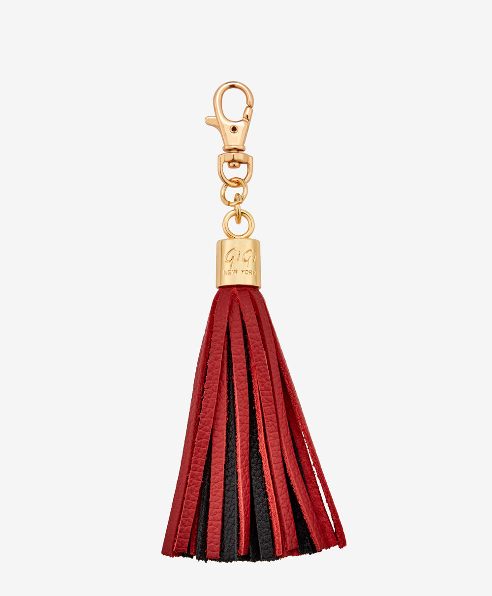 Louis Vuitton Red Monogram Tassel