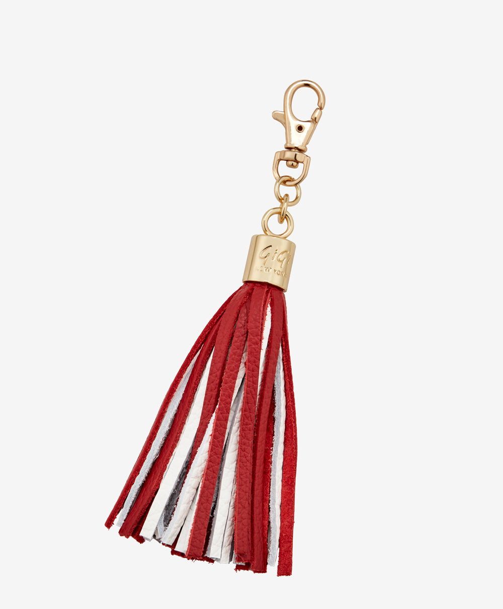 Tassel sale bag charm