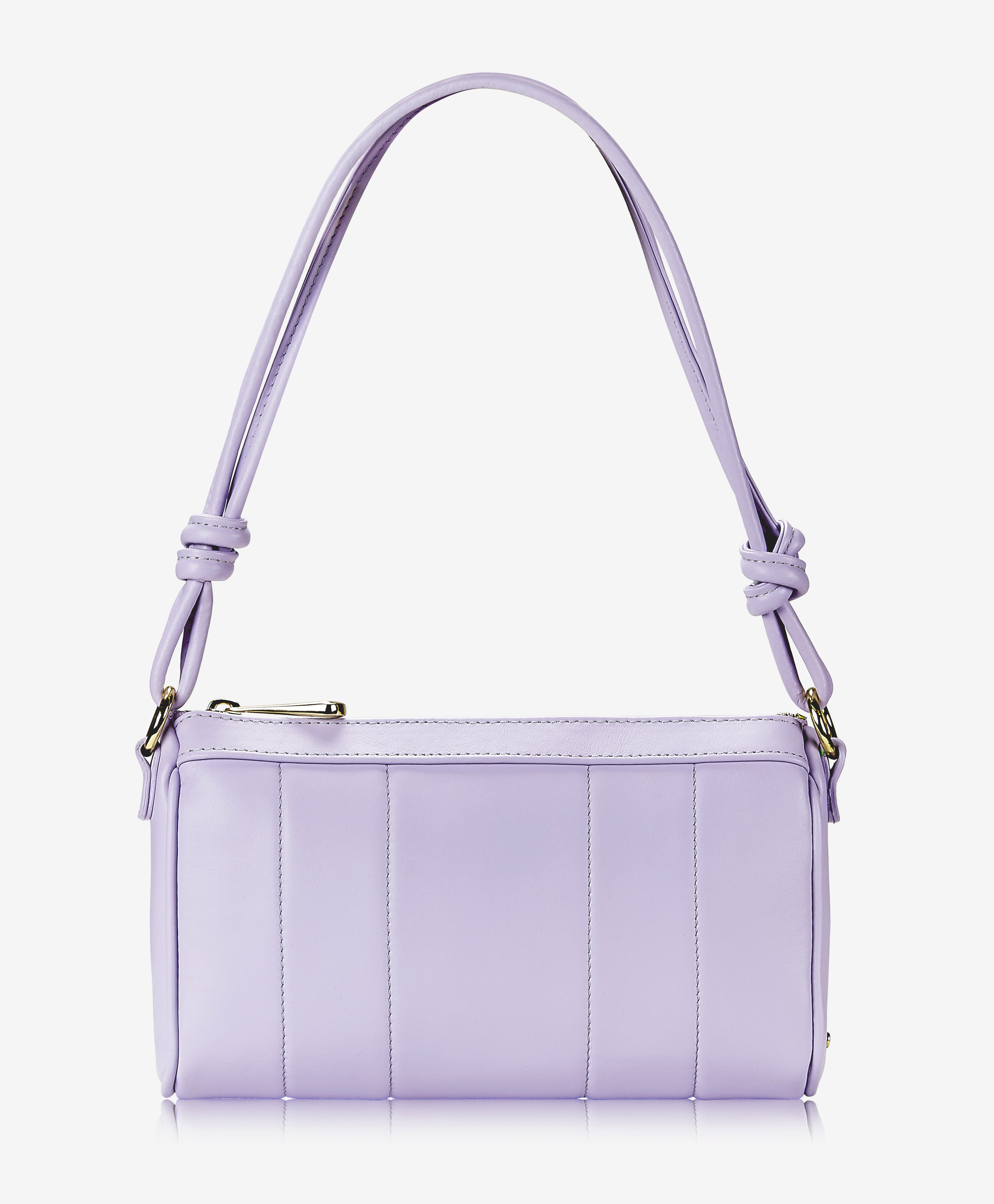 Jane & Berry Women's Large Woven Faux Leather Shoulder Bag with Pouch Lilac  - Walmart.com