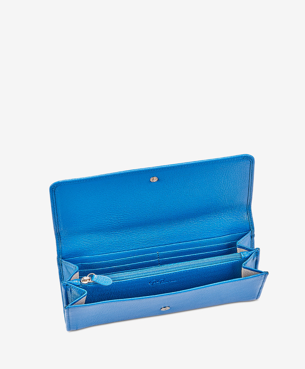 Women's fold over discount wallet